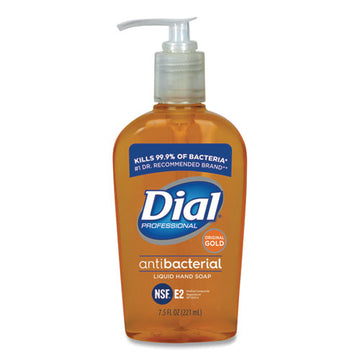Dial® Professional Gold Antibacterial Liquid Hand Soap, Floral, 7.5 Oz Pump freeshipping - TVN Wholesale